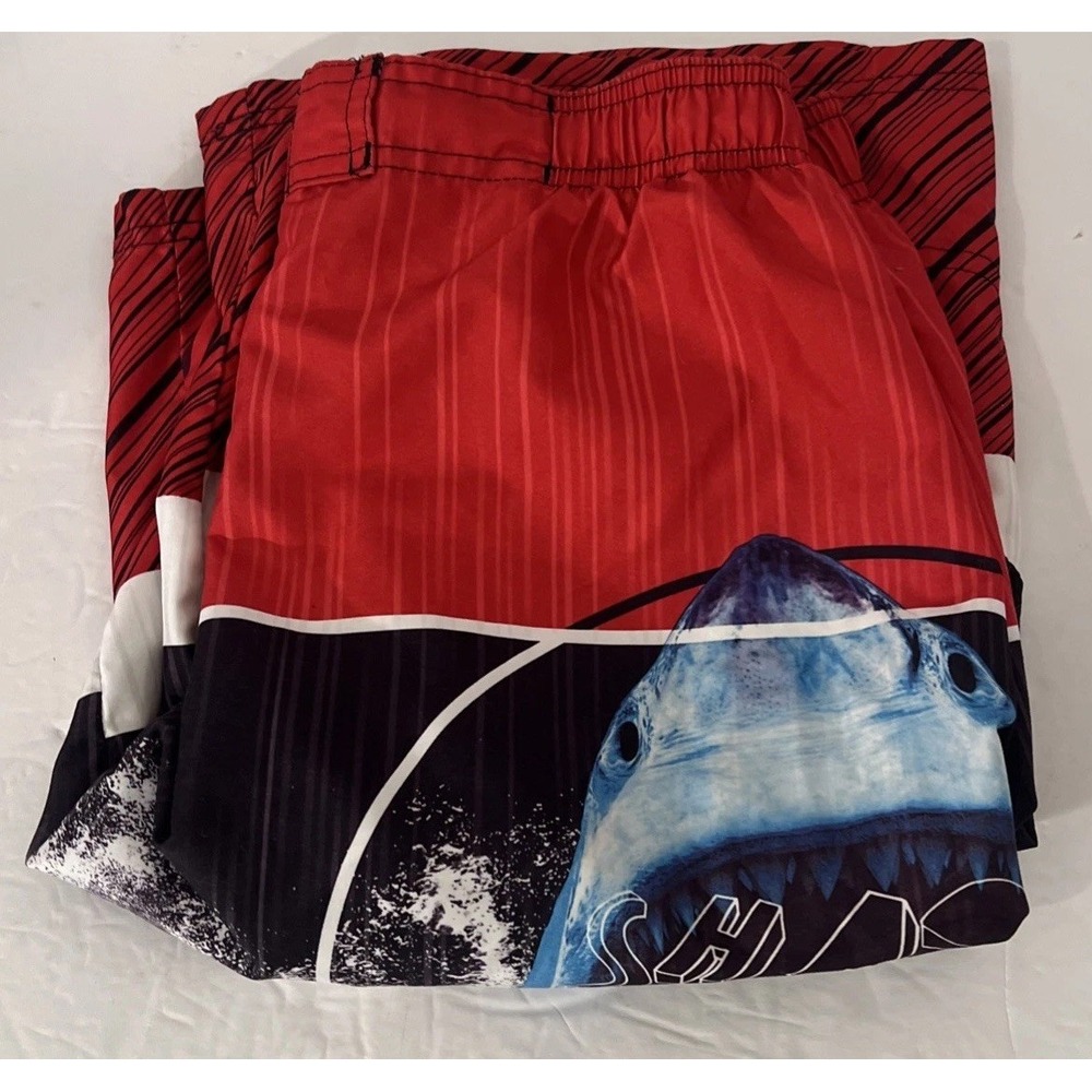 OP Shark Bite Boys‎ Size XXL/2XG (18) Swim Trunks